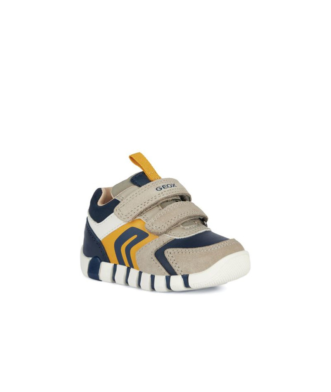 Geox Iupidoo Junior Chaussures Sable/Marine