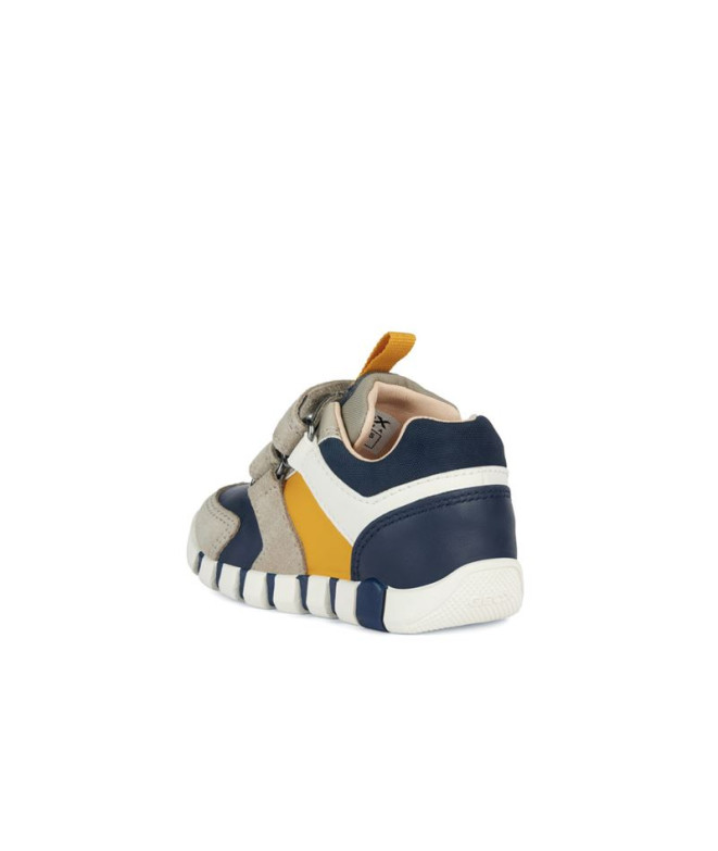 Geox Iupidoo Junior Chaussures Sable/Marine