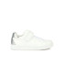 Chaussures Geox Eclyper Fille Blanc/Argent