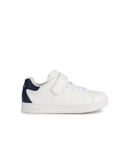 Chaussures Enfant Geox Eclyper Blanc/Bleu