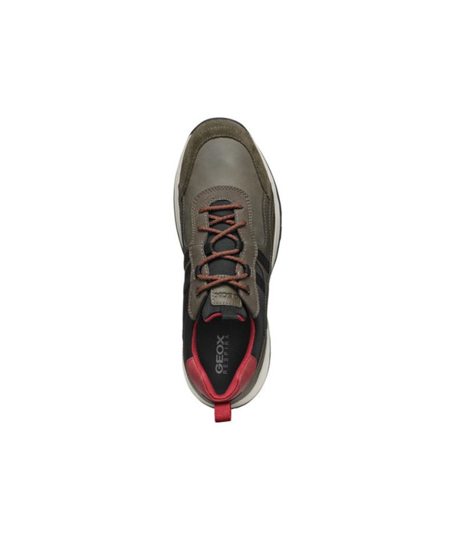 Chaussures Geox Terrestre Military/Black