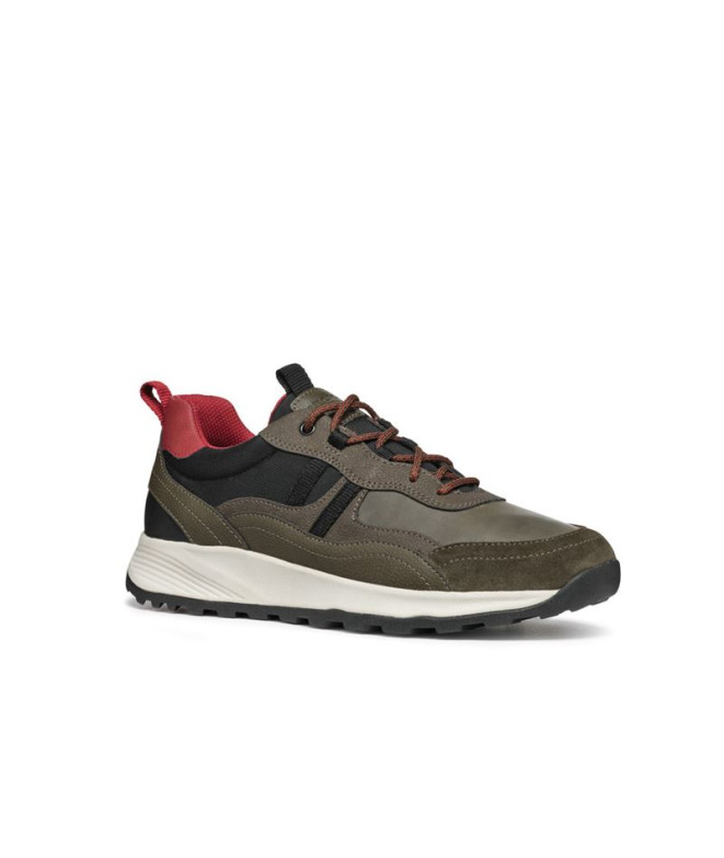 Chaussures Geox Terrestre Military/Black