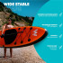Tabela de Paddle Surfar Insuflável Winvey Laranja