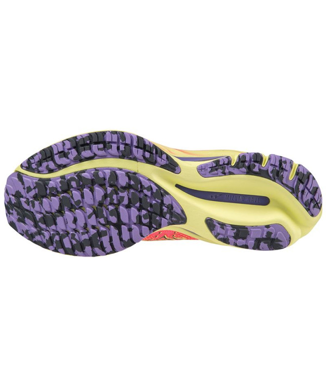 Running Chaussures Mizuno Wave Rider 27 Fluor...