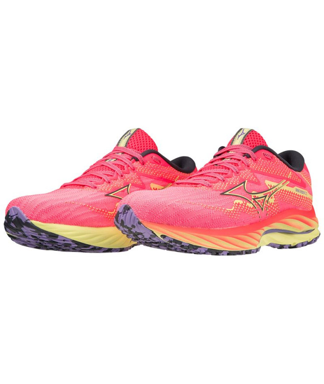 Running Chaussures Mizuno Wave Rider 27 Fluor...