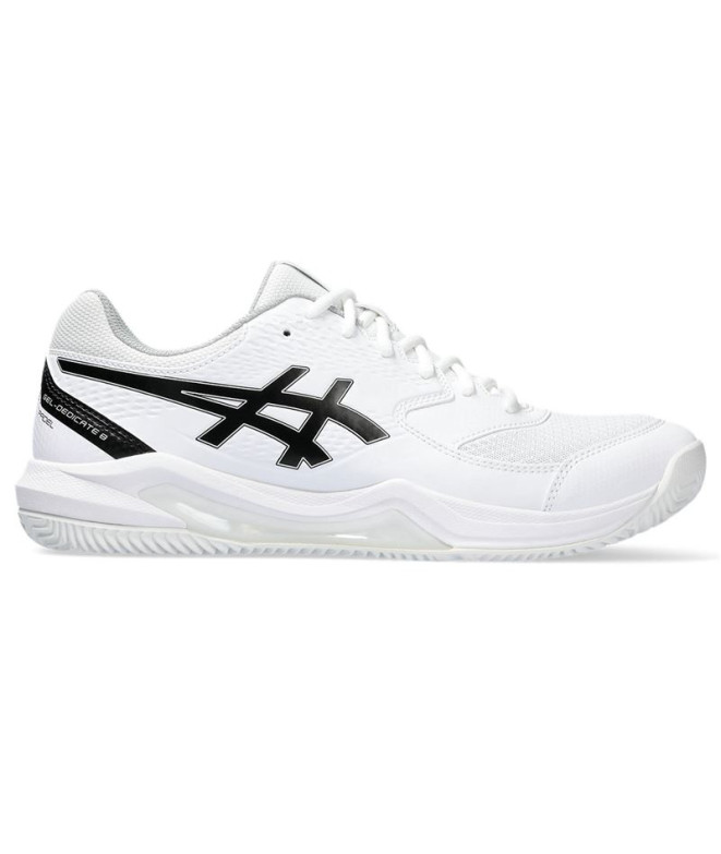 Sapatilhas padel ASICS Gel-Dedicate 8 Padel Homem Branco/Preto