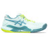 Sapatilhas de ténis ASICS Gel-Resolution 9 Clay para mulher, em mar calmo/azul cinzento