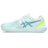 Zapatillas de Tenis ASICS Gel-Resolution 9 Gs Clay Infantil Sea/Gris Azul