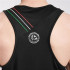 Camiseta Boxe de Leone Flag Preto