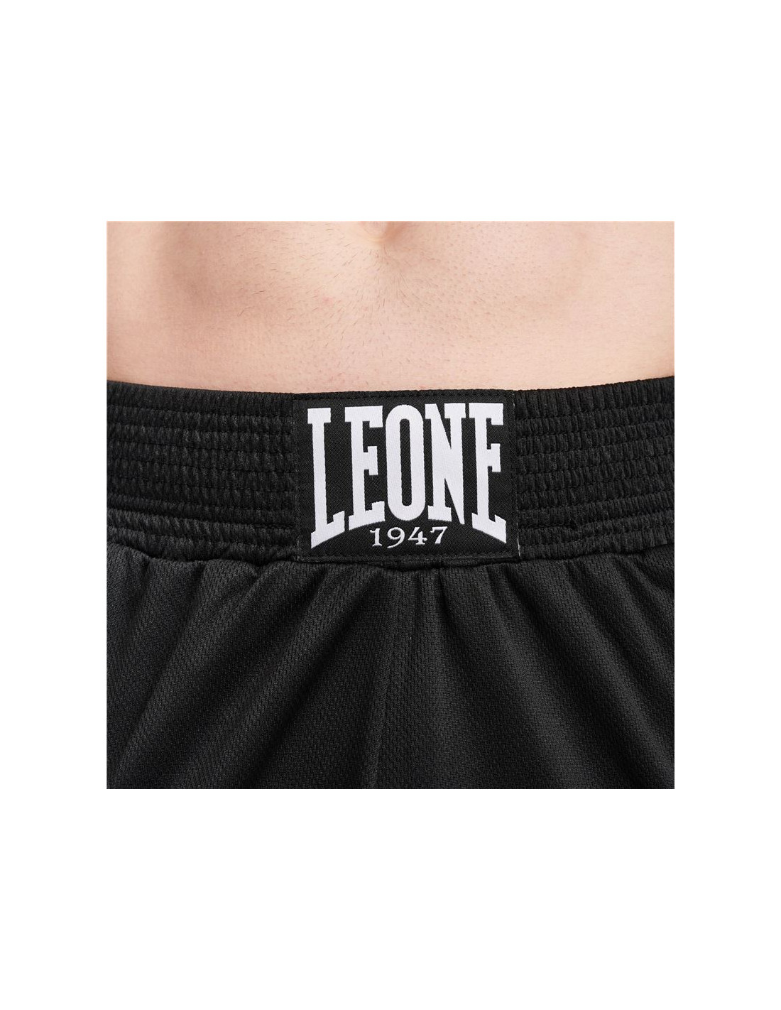 Pantalones de boxeo Leone Flag negro