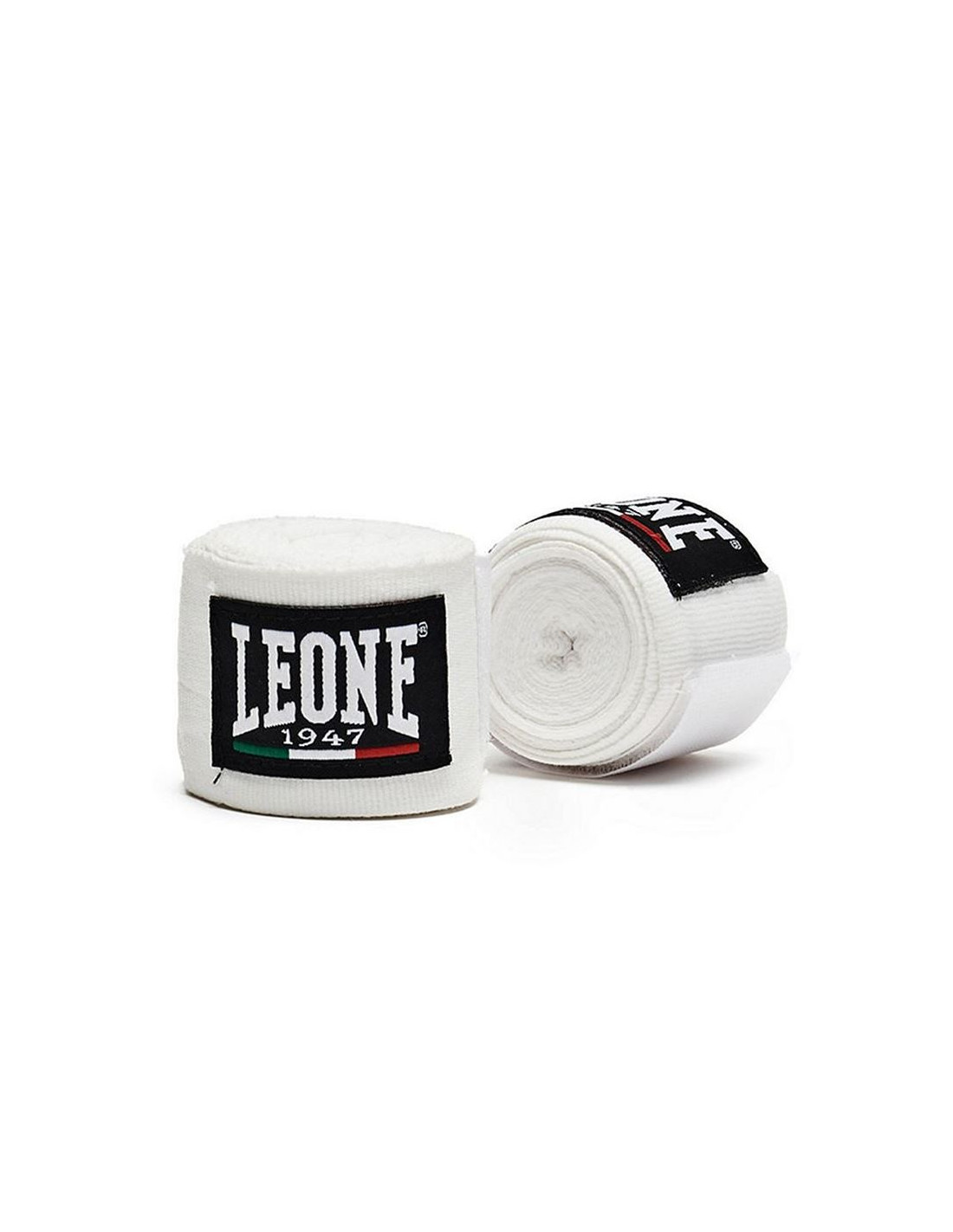 Bandages de boxe Leone Semi-élastique Blanc