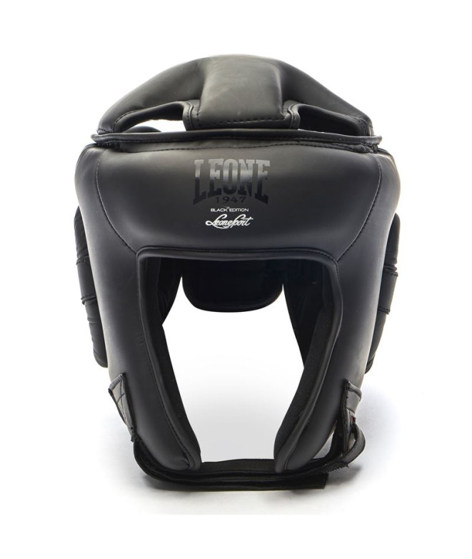Casco de Boxeo Leone Protector Black Edition 2.0 Negro