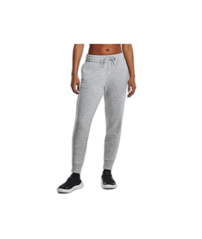 Pantalons Under Armour Femme Rival Fleece Gris