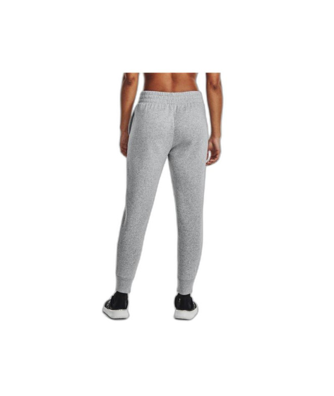 Pantalons Under Armour Femme Rival Fleece Gris