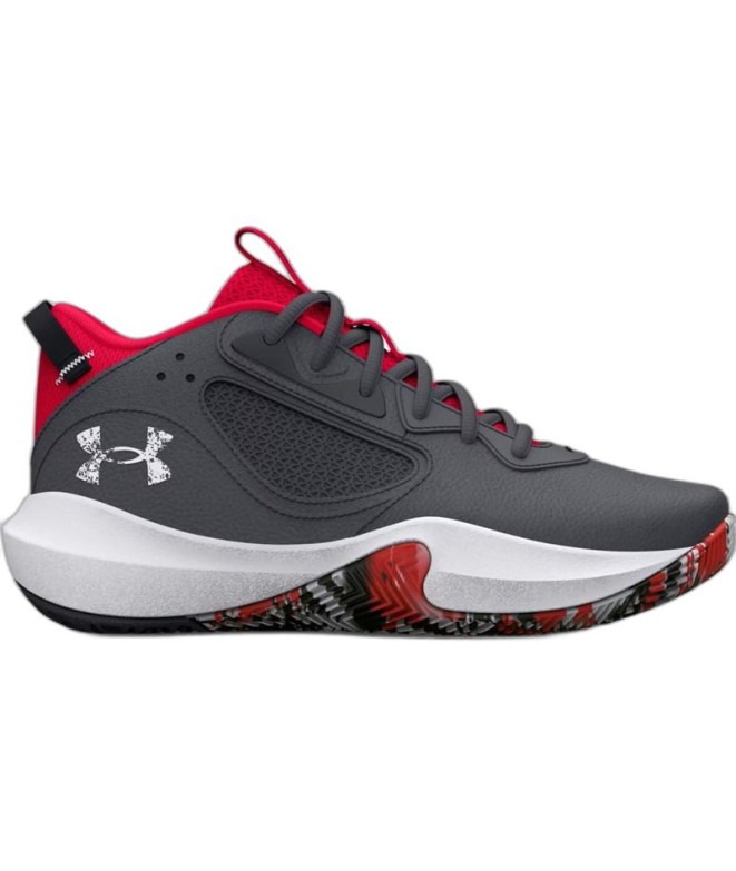 Basketball Chaussures Under Armour Gs Lockdown 6 grey