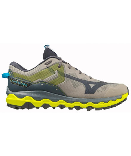 Trail Running Shoes Mizuno Wave Mujin 9 Men's Grey