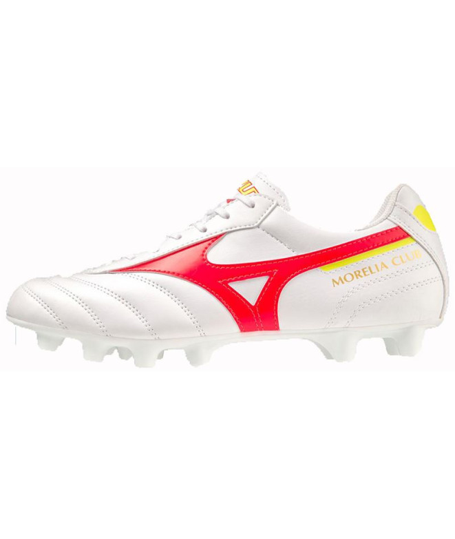 Botas de Futebol Mizuno Morelia II Club White