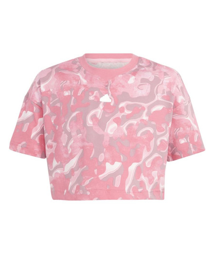 T-shirt adidas Jg Fi Aop T-shirt para menina