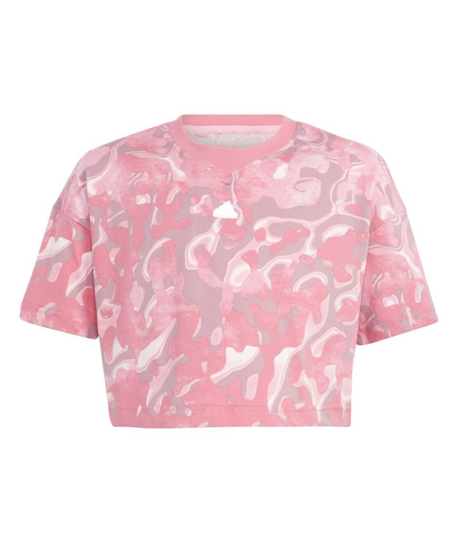 Camiseta adidas Jg Fi Aop Niña