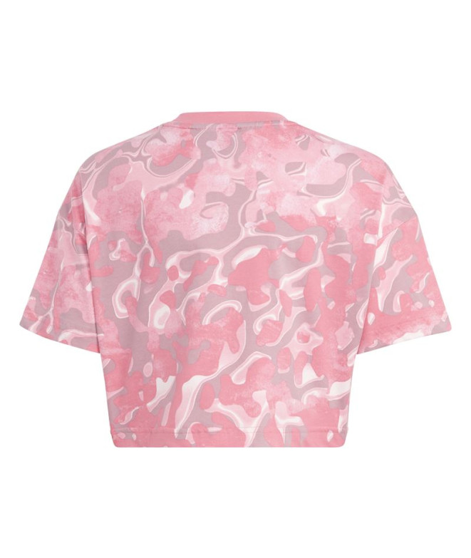 T-shirt adidas Jg Fi Aop T-shirt para menina