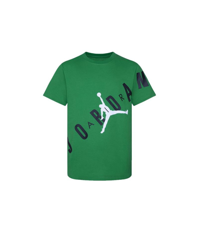 Camiseta Jordan Jordan Stretch Out Ss Infantil Verde