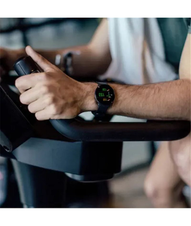 Reloj Polar Ignite 3 Titanium Silicona Negro