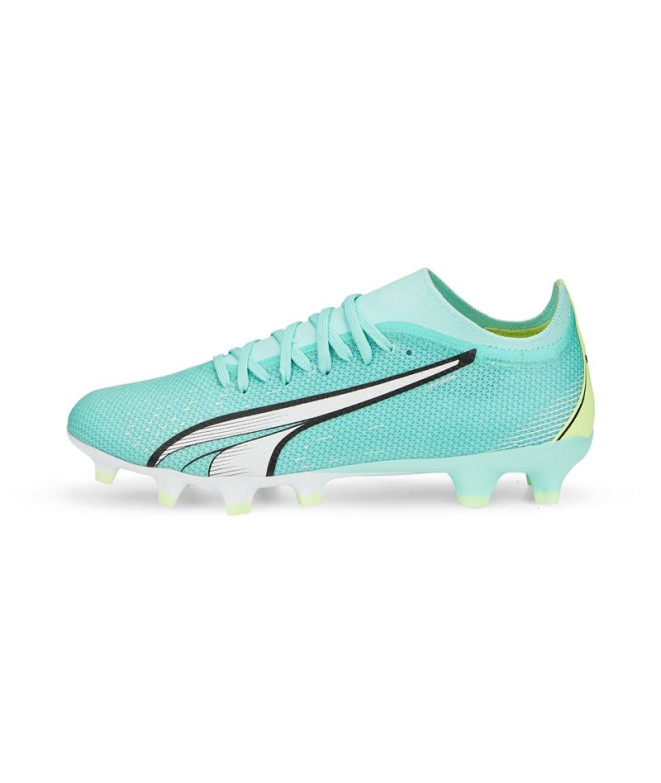 Botas De Futebol Puma Ultra Match Fg/Ag Wn Mulher Electric Peppermint