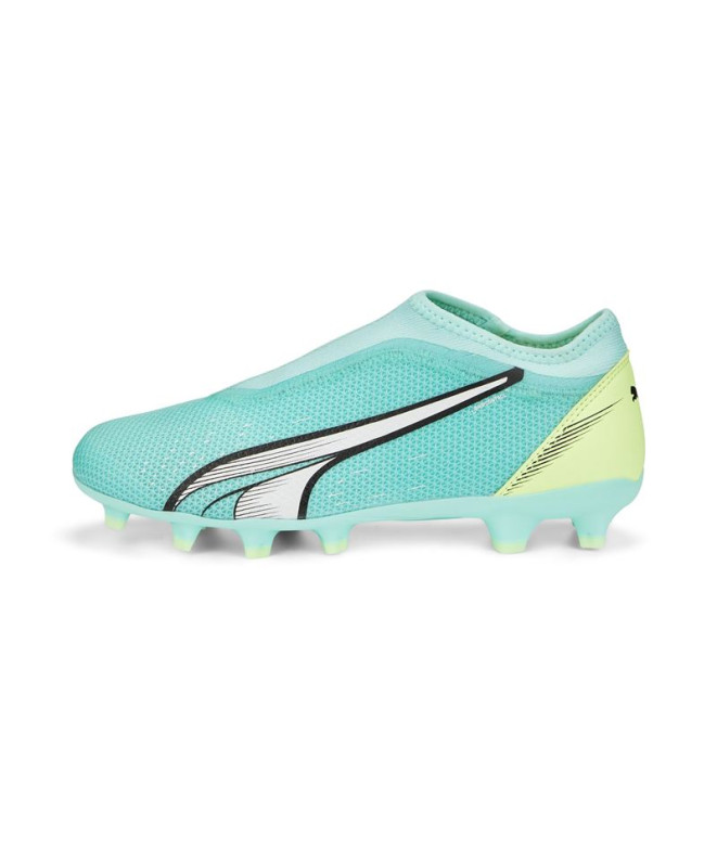 Botas De Fútbol Puma Ultra Match Ll Fg/Ag Niño Electric Peppermint