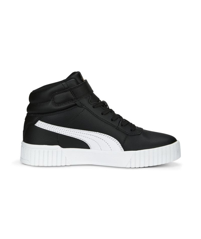 Zapatillas Puma Carina 2.0 Mid Mujer Negro