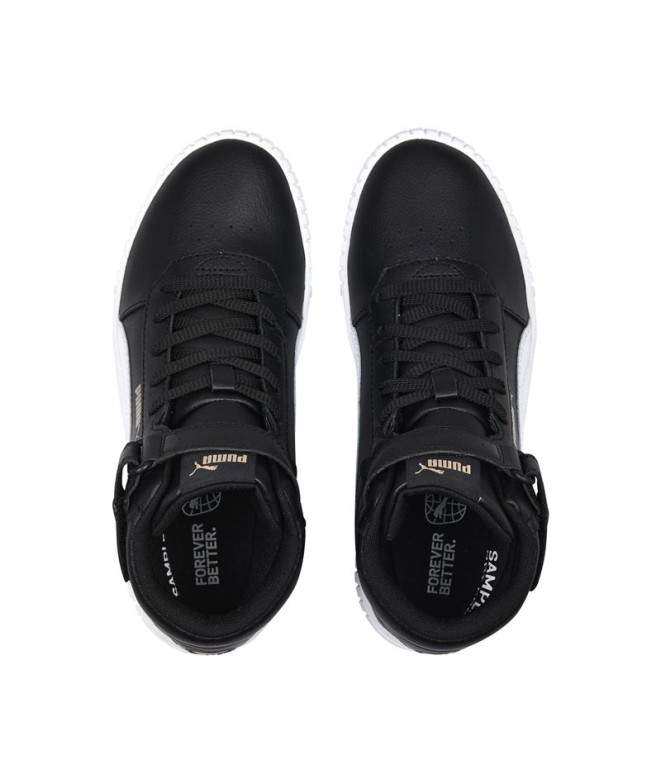 Zapatillas Puma Carina 2.0 Mid Mujer Negro
