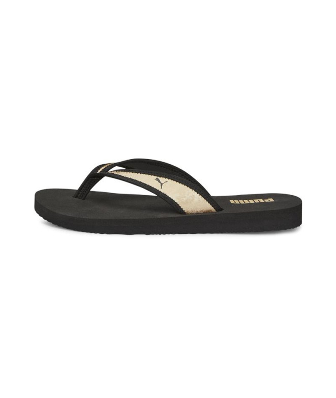 Flip Flops Puma Sandy Flip Space Met Women Matte Gold