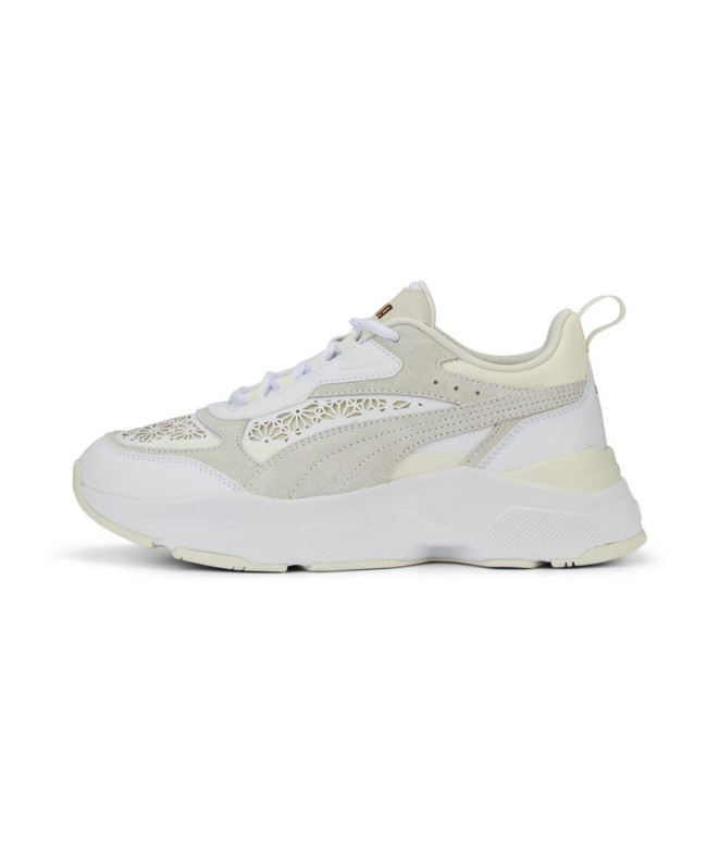 Sapatilhas Mulher Puma Cassia Laser Cut Branco
