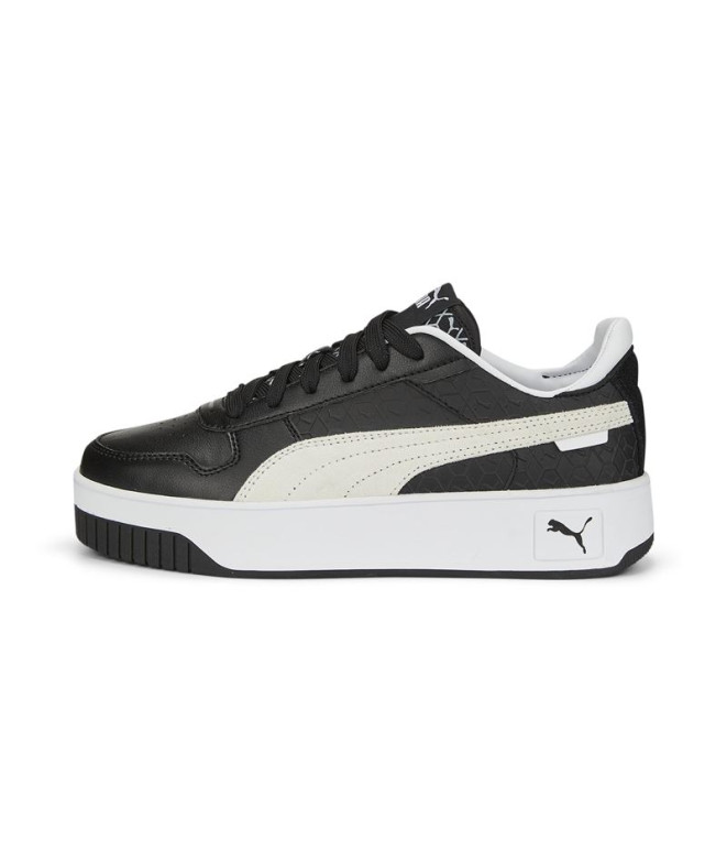 Chaussures Femme Puma Carina Street Logo P Black