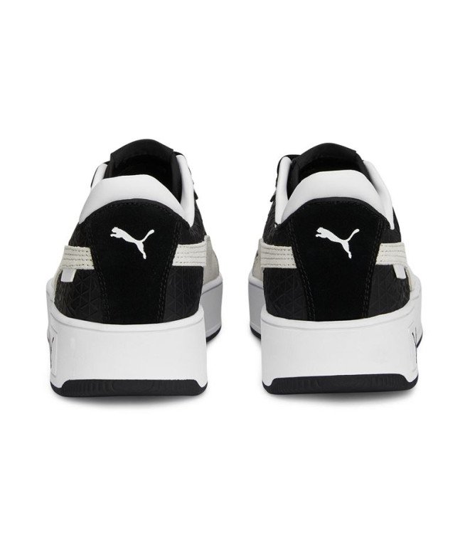 Zapatillas Puma Carina Street Logo P Mujer Negro