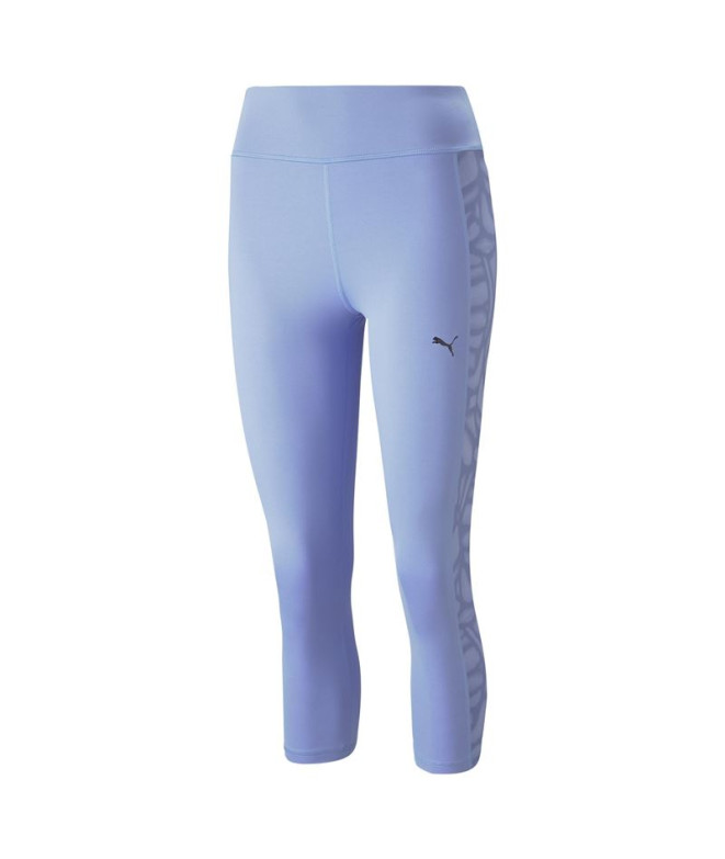 Leggings de fitness pour femmes Puma Train Favorites Aop Elektro Purple