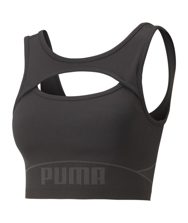 Camiseta De Fitness Puma Formknit Seamless Fa Mujer Negro