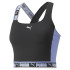 Top de fitness feminino Puma Train Strong Fa Preto