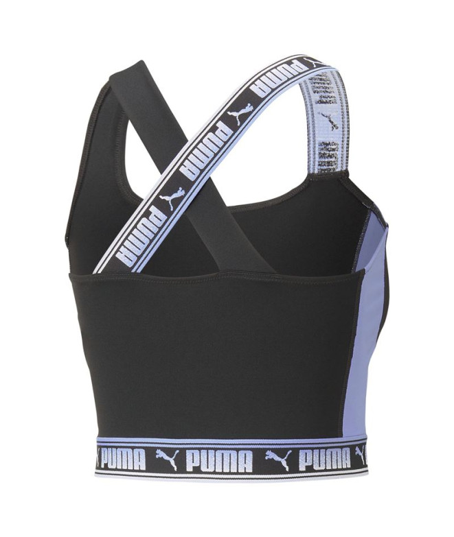 Top De Fitness Puma Train Strong Fa Mujer Negro