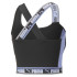 Top de fitness feminino Puma Train Strong Fa Preto