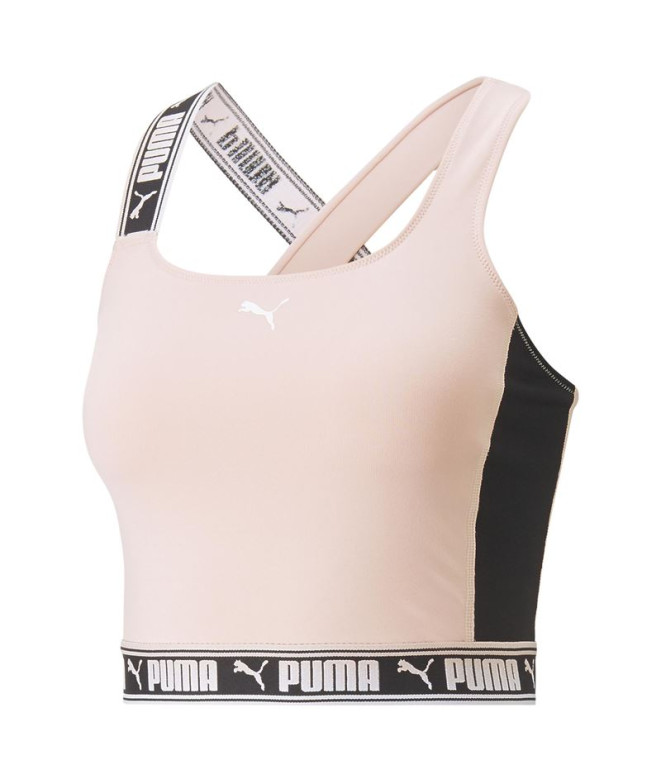 Top De Fitness Puma Train Strong Fa Mujer Rose Dust