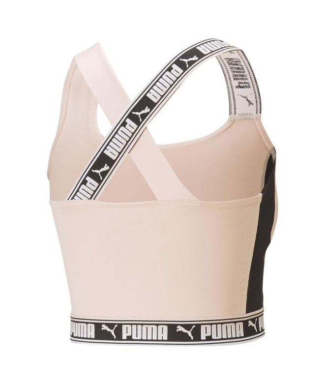 Top De Fitness Puma Train Strong Fa Femmes Rose...