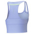 Puma Run Ultraform Crop T Feminino Running Top Elektro Roxo