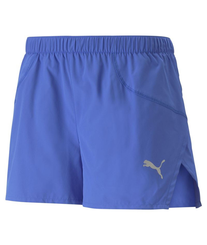 Pantalones De Running Puma Run UltRAREeave 3" Sh Royal Sapphire