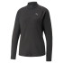 Sudadera De Running Puma Run Cloudspun 1/2 Zi Mujer Negro
