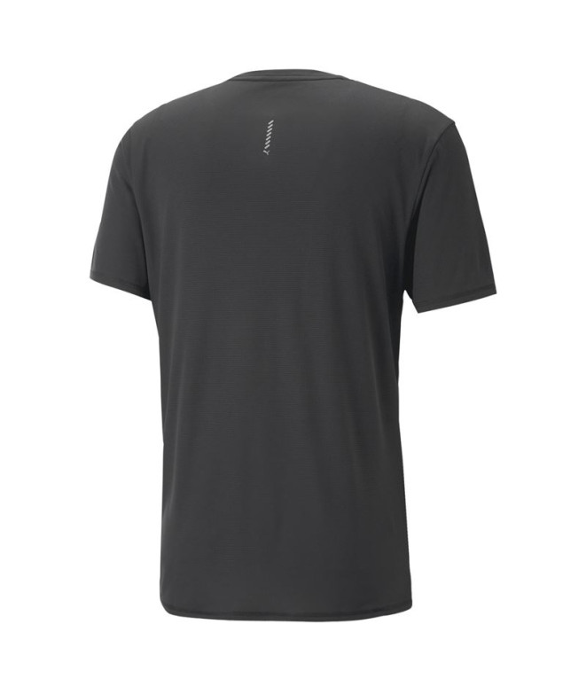 Camiseta De Running T-shirt preta com logótipo Puma Run Favorite