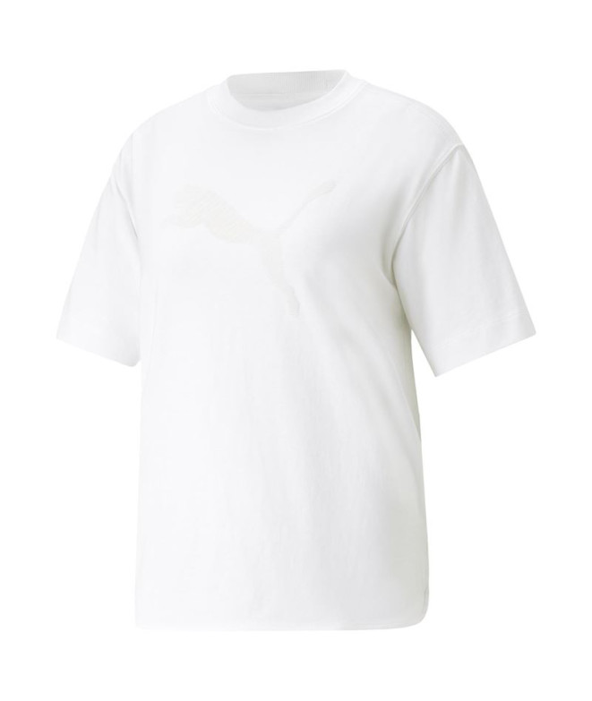 Camiseta Puma Her Mujer Blanco