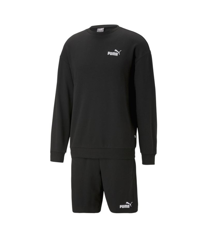 Chándal Puma Relaxed Sweat Suit Negro