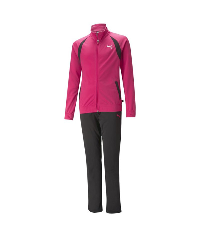 Survêtement Fille Puma Tricot Suit Op G Black