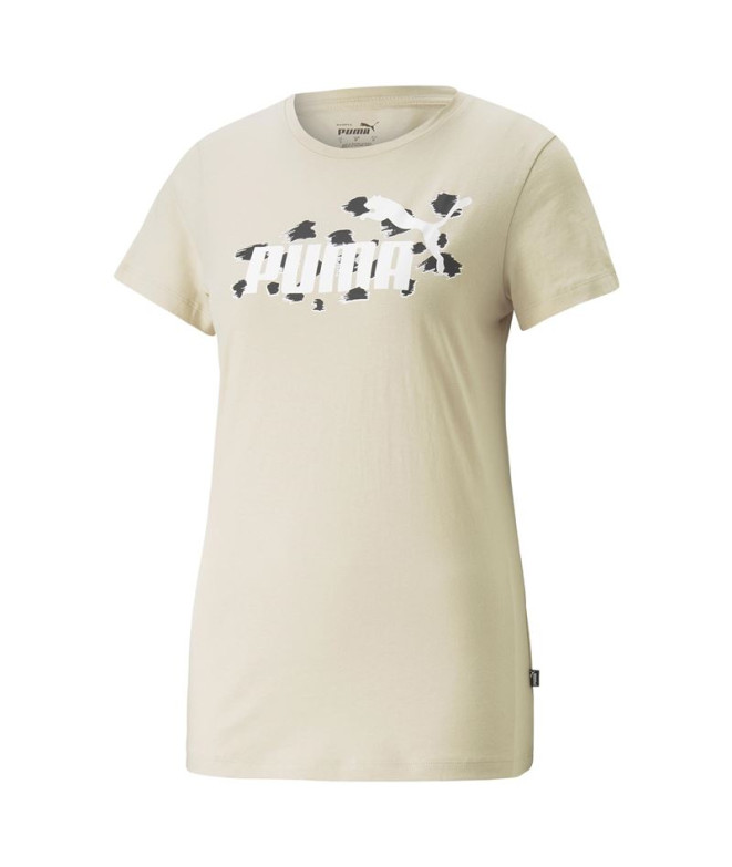 T-shirt Puma Ess+ Animal Femme Granola