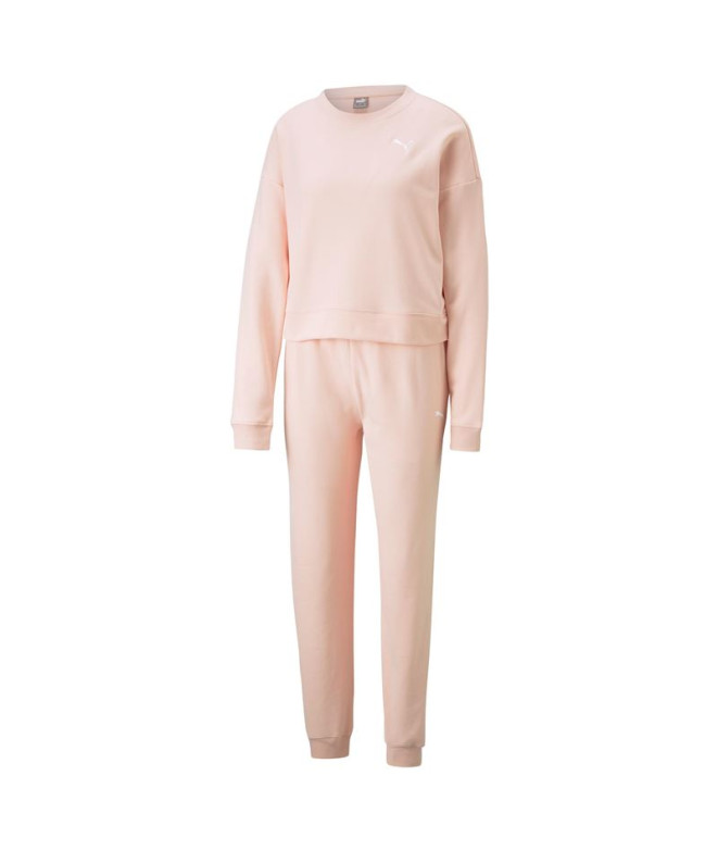 Survêtement Femme Puma Loungewear Suit Rose Dust
